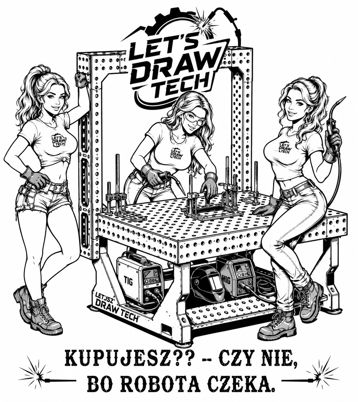 Stół spawalniczy Let's Draw Tech